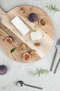 Cadre photo moderne et durable en os de buffle fait à la main avec poignée pour servir le fromage, les fruits, la table à manger, cadeaux de pendaison de crémaillère - Product Image 4