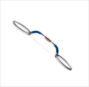 Nuevo Anillo de Acero Inoxidable con Diseño de Bocado de Caballo y Eslabón de Cobre, para Veterinaria - Product Image 2