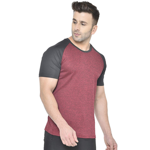 T-shirt personnalisable pour homme, coupe Slim, couleur unie, 100% Polyester, doux et confortable, vente en gros, exportation depuis le Bangladesh - Product Image 3