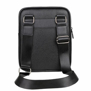Bolso bandolera de cuero genuino de alta calidad para hombre, bolso de hombro cruzado de moda con gran capacidad para viajes de verano - Product Image 2