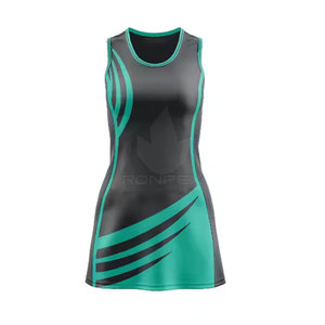 Uniforme de Netball Deportivo de Tela Suave de Poliéster, Uniforme de Alta Calidad, Transpirable, de Secado Rápido, Ligero, con Impresión Personalizada para Mujer - Product Image 5