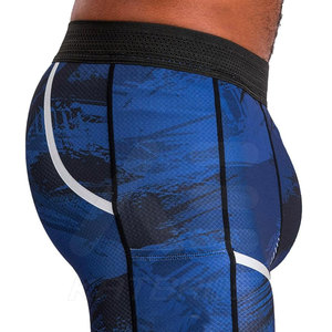 Pantalones de Compresión Largos para Hombre, Cintura Media, Elásticos, Transpirables, de Secado Rápido, Spandex, Poliéster - Product Image 6