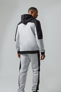 Vente flash, survêtement de football personnalisé, nouvelle arrivée, survêtement pour hommes, logo, molleton technique, fermeture éclair, jogging uni, survêtement pour hommes, sweat-shirts pour hommes - Product Image 2