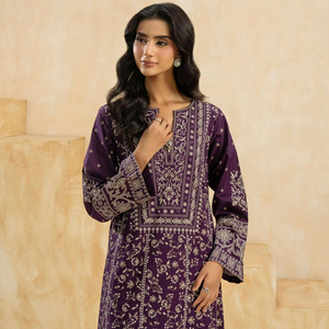 Robe de soirée de mariage en dentelle écologique pour femmes, costume de créateur Sharara, longueur au sol, qualité boutique - Product Image 1