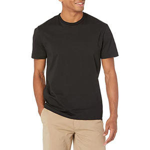 T-shirts décontractés pour hommes en coton et polyester Été Respirant High Street Style Design personnalisé Manches courtes avec col ouvert OEM - Product Image 3