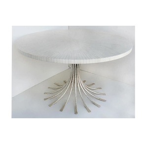 Mesa de centro de Metal Industrial hecha a mano, acento Simple de alta calidad para interiores, hogar, hoteles, diseño moderno, sofá lateral decorativo - Product Image 4