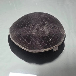 Perruque de cheveux Taz de haute qualité, prothèse capillaire BD, cheveux vierges indiens Remy, vague naturelle douce et vague d'eau, styles en dentelle complète - Product Image 1