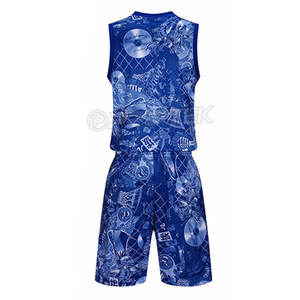 Uniforme de basket-ball de haute qualité pour hommes et femmes, uniforme de basket-ball Design personnalisé - Product Image 2