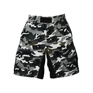 Pantalones cortos de MMA con estampado sublimado para hombre con logotipo personalizado UFC VENUME - Product Image 1