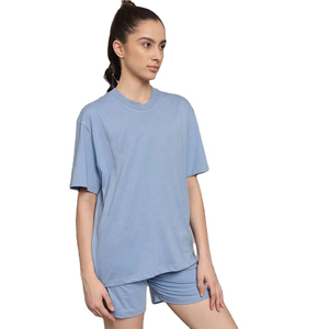 2025 New Fashion <b>Womens</b> Twin Set Custom Printed <b>Loose</b> T-Shirt and <b>Shorts</b> Co-Ord Outfit for Athleisure Homewear or Street Style - Product Image 5