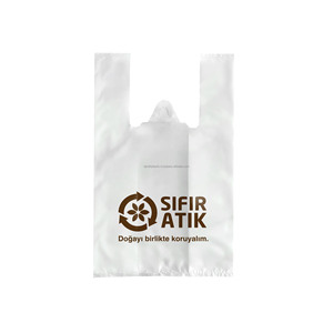 Bolsas de Plástico HDPE Rojas de Alta Calidad para Camisetas, Bolsas Desechables para Compras al por Mayor, Turquía - Product Image 3