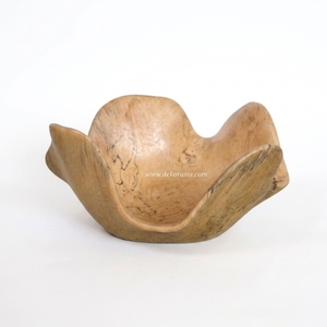 ชามไม้มะขามสำหรับตกแต่งบ้านทำด้วยมือชามเสิร์ฟผลไม้และของว่าง - Product Image 3