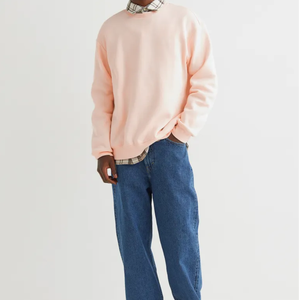 Sudadera de lana para hombre con diseño diferente de cuello redondo hecha a medida, sudaderas de buena calidad - Product Image 2