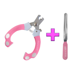 Tagliaunghie Professionale per Animali Domestici in Acciaio Inossidabile con Manici Antiscivolo, Comodo Tagliaunghie e Forbici con Lima per Unghie - Product Image 4