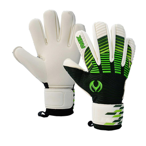 Wholesale OEM Best Quality Genuine Sheep <b>Skin</b> Leather Full Finger Goalkeeper Gloves Comfortable Best Quality Goalkeeper Gloves - Product Image 2