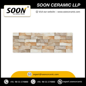 Carreaux de céramique ordinaires de bonne qualité 16x16 pouces les plus vendus pour la chambre à coucher et la cuisine Carreaux de sol vitrifiés au design de bordure - Product Image 4