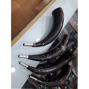 เขาควายแท้เป่าลม รูปทรงธรรมชาติ ทำด้วยมือ ทนทาน งานศิลปะและของสะสมที่ทันสมัย ปรับแต่งได้ - Product Image 1