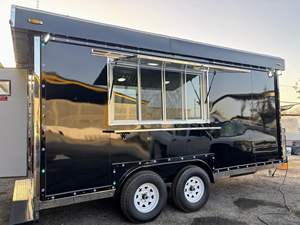 Remorque de camion alimentaire standard entièrement équipée en acier inoxydable cuisine mobile Bbq remorque de restauration rapide. - Product Image 6