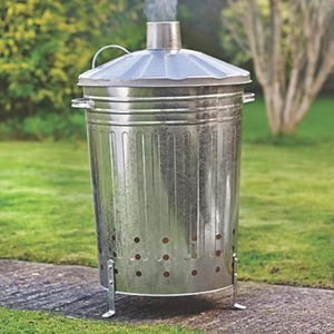 Mini Steel Garden Incinerator With Wheels Waste <b>Fire</b> <b>Bin</b> House Hold Waste Trash <b>Bin</b> for Cleaning Garden Trash at Wholesale Price - Product Image 5