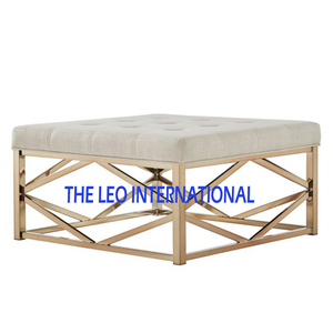 Table basse ottoman de style américain en tissu, design nordique simple et moderne, à prix abordable pour chambre et salon - Product Image 6