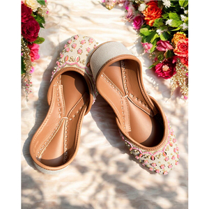 2025 New Arrival Stylish Fancy punjabi khussa jutti Top người bán phụ nữ rắn màu đa khussa jutti trong bán buôn tỷ lệ - Product Image 6