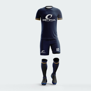 Factory Made OEM Design <b>Soccer</b> Uniforms with Custom Logo Printed Breathable Quick Dry Adult <b>Soccer</b> Jersey and Shorts Set Unisex - Product Image 2