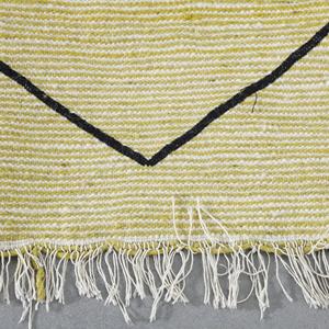 Maison moderne salon marocain Beni Ouarain tapis en laine tissé à la main lavable pile moyenne grand rectangle diamant treillis rayé - Product Image 5