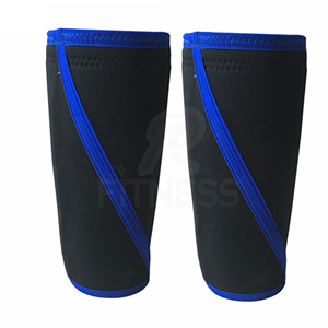 Manchon de compression pour genou en néoprène respirant et résistant pour la musculation avec coussinet antidérapant en nid d'abeille - Product Image 2