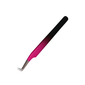 Pince à cils à pointe de fibre personnalisée de haute qualité à 90 degrés colorée pour le style des sourcils - Product Image 6