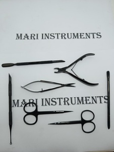 Juego de Manicura y Pedicura de Acero Inoxidable de Alta Calidad de 7 Piezas, Cortaúñas, Empujador de Cutículas, Tijeras de Belleza - Product Image 4