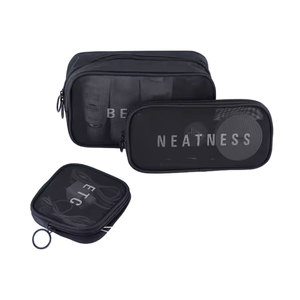 Neceser de alta calidad para mujer, viaje con cremallera, logotipo personalizado al mejor precio - Product Image 3