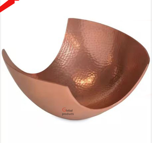 ชามผลไม้อาหารสำหรับตกแต่งบนโต๊ะอาหารดีไซน์เป็นเอกลักษณ์ทำจากโลหะ - Product Image 2