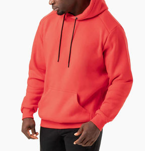 Running Men's Loose Training Hoodies Puff Print Hip Hop No String Streetwear Sudadera con capucha Heavyweight Hoodie - Product Image 6