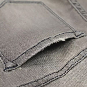 Jeans de Moda para Hombre al por Mayor, Pantalones Vaqueros Ajustados, Jeans de Mezclilla Elástica de Diseñador para Hombre en Azul y Negro a Precio Accesible - Product Image 3