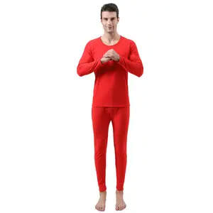 Hiver Hommes Sous-vêtements Thermiques Long Johns 2 Pièces Set pour Homme Warm Inner Wear Long Johns Hommes
