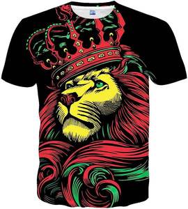 Camiseta estampada personalizada para hombre con aspecto elegante, cómoda camisa informal de uso diario. - Product Image 5