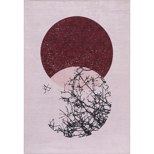 พรม NL1003สีดำและสีขาวเย็บปะติดปะต่อกันชุดพรมพื้นที่ซักได้ - Product Image 1