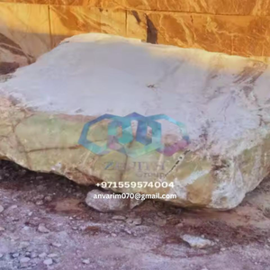 Bloc de marbre onyx rose élégant, pierre naturelle - Product Image 5