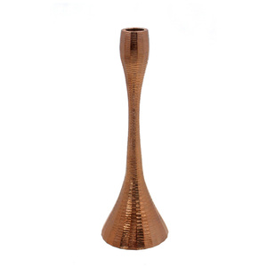 Bougeoir conique en aluminium de conception moderne de Super qualité pour la décoration de table de maison et de mariage - Product Image 4