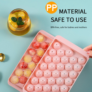 Sử Dụng Nhà 33-Lưới Nhanh Chóng Đóng Băng <span class=keywords><strong>Ice</strong></span> Cube Nhà Sản Xuất Của Nhãn Hiệu <span class=keywords><strong>Ice</strong></span> Ball Công Cụ Với Bìa Tùy Chỉnh Vòng <span class=keywords><strong>Ice</strong></span> Cubes Khuôn - Product Image 3