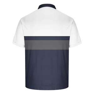 Piqué clásico para hombre para Polo, tela de Jersey de manga corta de algodón con patrón sólido y logotipo OEM para ropa informal y de oficina - Product Image 6