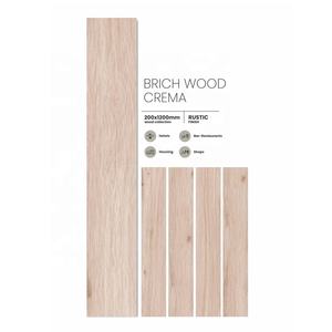 Moderno mate 20x120cm porcelana esmaltada tablones de madera azulejos estilo rústico Interior Exterior suelo pared tira pulida sala de estar - Product Image 2