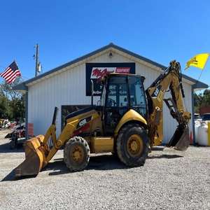 En Stock máquina de construcción Caterpillar retroexcavadora cargadora de ruedas usado CAT 420E en venta estado Original con envío rápido - Product Image 3