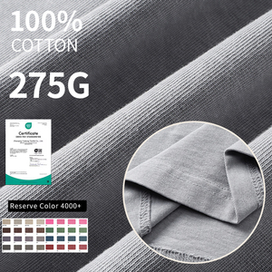 Wholesale Oversized Heavyweight 270gsm Solid Cotton <b>Drop</b> Shoulder Tee High Quality Vintage <b>Acid</b> Wash Streetwear Custom Men - Product Image 4