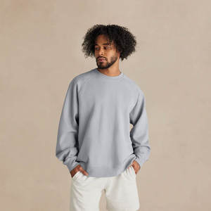 Sweat-shirt à capuche uni pour hommes sweat-shirt décontracté hauts classiques sweat-shirt gris unisexe à capuche en mélange lourd - Product Image 6