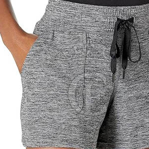 Shorts de sport vierges pour femmes à séchage rapide de haute qualité, shorts pour femmes avec logo personnalisé et conception à vendre - Product Image 5