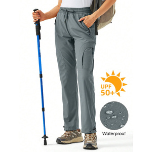 Pantalones de golf ajustados personalizados para mujer, opciones de tela elástica de rendimiento de secado rápido con etiquetas, logotipo bordado, personalización de etiquetas - Product Image 3