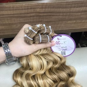 Cinta Ins para extensiones de cabello humano, cabello natural ondulado doble, natural, natural, ombré - Product Image 2