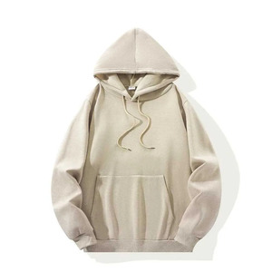 Sudadera con Capucha para Hombre, Gruesa, con Logotipo en Relieve, Estilo Informal, para Trabajo, Sudadera con Capucha de Acabado Estándar, Tejido de Felpa de Algodón y Poliéster - Product Image 4