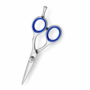 Ciseaux de coiffure professionnels de 6,5 pouces en acier inoxydable, ciseaux de barbier avec poignée en caoutchouc, outil de salon OEM - Product Image 1